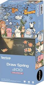 Draw Spring | Blackcard | Botop | 300 Pieces | Jigsaw Puzzle