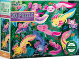Axolotl - Linda Bleck | Eeboo | 20 XL Pieces | Jigsaw Puzzle