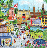 Eeboo | Copenhagen - Jennifer Orkin Lewis | 1000 Pieces | Jigsaw Puzzle