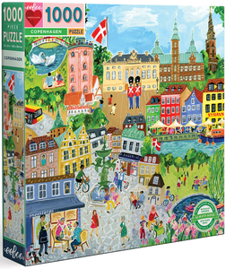 Copenhagen - Jennifer Orkin Lewis | Eeboo | 1000 Pieces | Jigsaw Puzzle