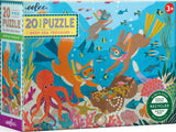 Deep Sea Treasure - Victoria Ball | Eeboo | 20 XL Pieces | Jigsaw Puzzle