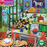 Green Kitchen - Anisa Makhoul | Eeboo | 1000 Pieces | Jigsaw Puzzle