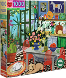 Green Kitchen - Anisa Makhoul | Eeboo | 1000 Pieces | Jigsaw Puzzle