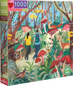 Hike In The Woods - Miranda Sofroniou | Eeboo | 1000 Pieces | Jigsaw Puzzle