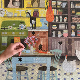 Kitchen Chickens - Anisa Makhoul | Eeboo | 1000 Pieces | Jigsaw Puzzle