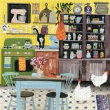 Eeboo | Kitchen Chickens - Anisa Makhoul | 1000 Pieces | Jigsaw Puzzle