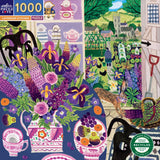 Lavender Kitchen - Vanessa Bowman | Eeboo | 1000 Pieces | Jigsaw Puzzle