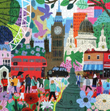 London Life - Monica Forsberg | Eeboo | 1000 Pieces | Jigsaw Puzzle