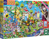Love of Bees - Linda Bleck | Eeboo | 100 Pieces | Jigsaw Puzzle
