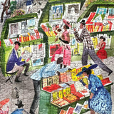 Eeboo | Paris Bookseller - Victoria Krylov | 1000 Pieces | Jigsaw Puzzle