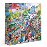 Paris Bookseller - Victoria Krylov | Eeboo | 1000 Pieces | Jigsaw Puzzle