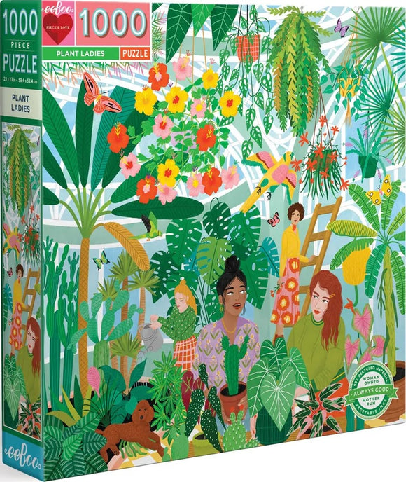 Plant Ladies - Bodil Jane | Eeboo | 1000 Pieces | Jigsaw Puzzle