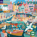 Seaside Harbour - Victoria Ball | Eeboo | 1000 Pieces | Jigsaw Puzzle