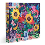 Summer Bouquet - Malin Gyllensvaan | Eeboo | 1000 Pieces | Jigsaw Puzzle