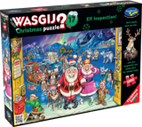 Elf Inspection! - Christmas No.17 | Wasgij? | Holdson | 1000 Pieces | Jigsaw Puzzle