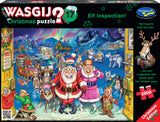 Elf Inspection! - Christmas No.17 | Wasgij? | Holdson | 1000 Pieces | Jigsaw Puzzle