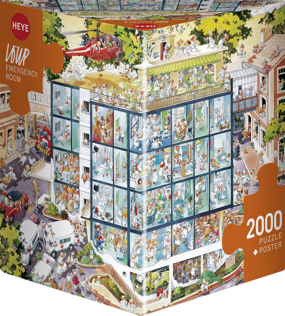 Emergency Room - Loup | Heye | 2000 Pieces | Jigsaw Puzzle