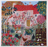 English Cottage - Victoria Ball | Eeboo | 1000 Pieces | Jigsaw Puzzle