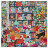 English Cottage Library - Victoria Ball | Eeboo | 1000 Pieces | Jigsaw Puzzle
