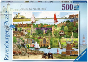 Escape To Norfolk | Ravensburger | 500 Pieces | Jigsaw Puzzle