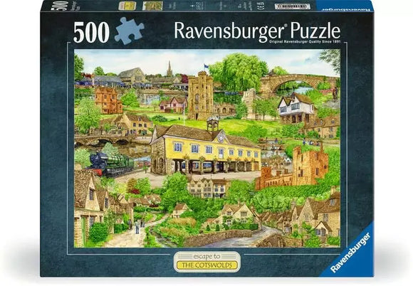 Escape To The Cotswolds | Ravensburger | 500 Pieces | Jigsaw Puzzle