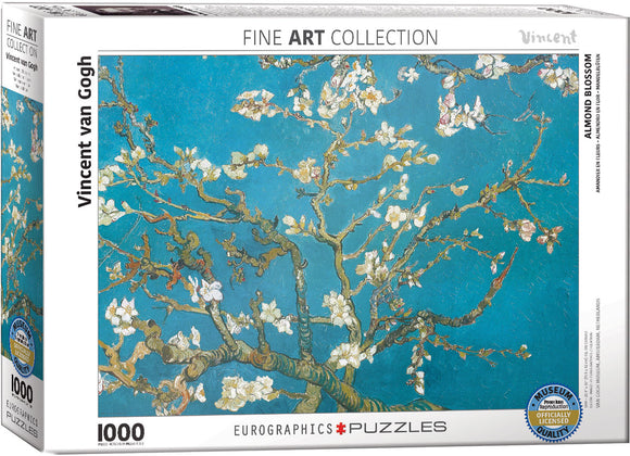 Eurographics | Almond Blossom - Vincent Van Gogh | Fine Art Collection | 1000 Pieces | Jigsaw Puzzle