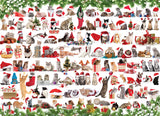 Eurographics | Holiday Cats - Christmas | 1000 Pieces | Jigsaw Puzzle