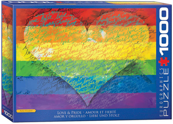 Eurographics | Love and Pride | 1000 Pieces | Jigsaw Puzzle