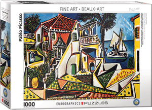 Eurographics | Mediterranean Landscape - Pablo Picasso | Fine Art Collection | 1000 Pieces | Jigsaw Puzzle