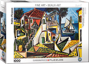 Mediterranean Landscape - Pablo Picasso | Fine Art Collection | Eurographics | 1000 Pieces | Jigsaw Puzzle