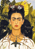 Eurographics | Self Portrait with Thorn Necklace and Hummingbird - Frida Kahlo | Fine Art Collection | 1000 Pieces | Jigsaw Puzzle