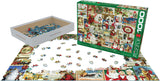 Eurographics | Vintage Christmas Cards | 1000 Pieces | Jigsaw Puzzle