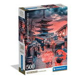 Evening In Kyoto | Clementoni | 500 Pieces | Jigsaw Puzzle