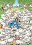 Ewe Shall Not Pass | Expert 7 | Jan van Haasteren | Jumbo | 500 Pieces | Jigsaw Puzzle