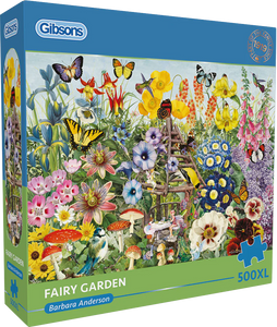 Fairy Garden - Barbara Anderson | Gibsons | 500 XL Pieces | Jigsaw Puzzle