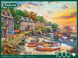 Harbour Cottages - Dominic Davison | Falcon | 1000 Pieces | Jigsaw Puzzle