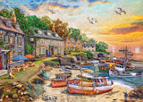 Harbour Cottages - Dominic Davison | Falcon | 1000 Pieces | Jigsaw Puzzle