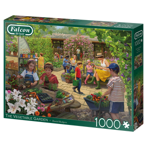 Vegetable Garden - Daniel Rodgers | Falcon | 1000 Pieces | Jigsaw Puzzle