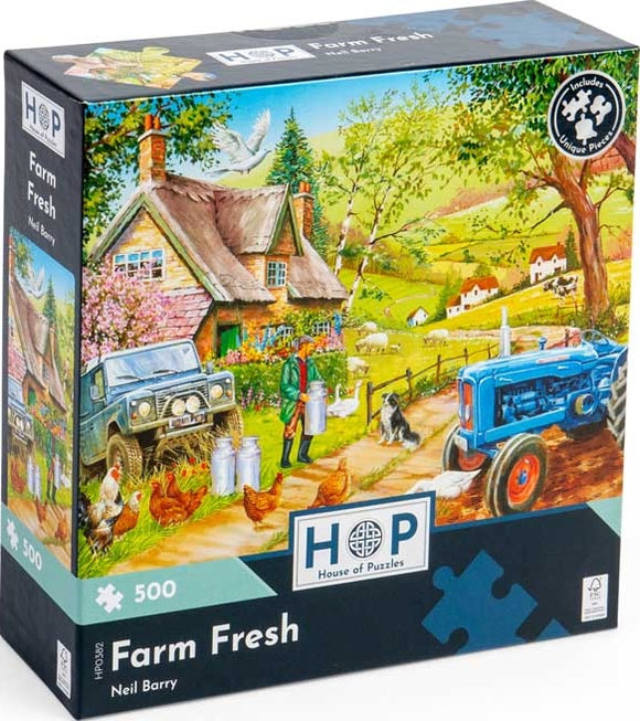 Farm Fresh - Neil Barry | House Of Puzzles | 500 Pieces | Jigsaw Puzzle