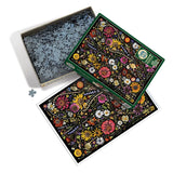 Flower Press: Happiness | Cobble Hill | 1000 Pieces | Jigsaw Puzzle