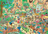 Flutterly Fabulous | Jan van Haasteren | Jumbo | 1000 Pieces | Jigsaw Puzzle