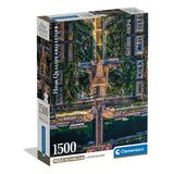Flying Over Paris | Clementoni | 1500 Pieces | Jigsaw Puzzle