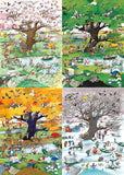 Four Seasons - Cartoon Classics | Roger Blachon | Heye | 2000 Pieces | Jigsaw Puzzle