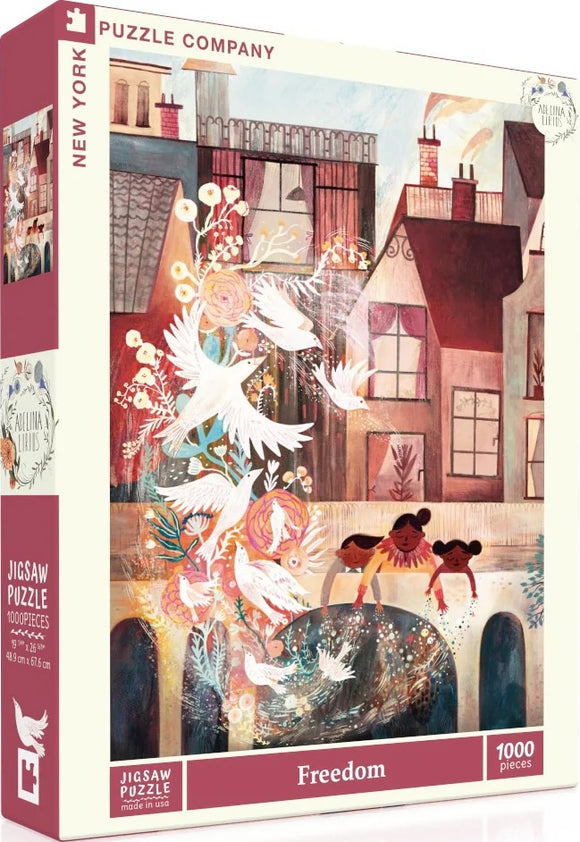 Freedom - Adelina Lirus | New York Puzzle Company | 1000 Pieces | Jigsaw Puzzle