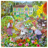 French Flower Garden - Miranda Sofroniou | Eeboo | 1000 Pieces | Jigsaw Puzzle