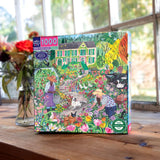 French Flower Garden - Miranda Sofroniou | Eeboo | 1000 Pieces | Jigsaw Puzzle
