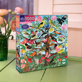 French Medieval Songbirds - Malin Gyllensvaan | Eeboo | 1000 Pieces | Jigsaw Puzzle