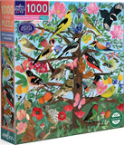 French Medieval Songbirds - Malin Gyllensvaan | Eeboo | 1000 Pieces | Jigsaw Puzzle
