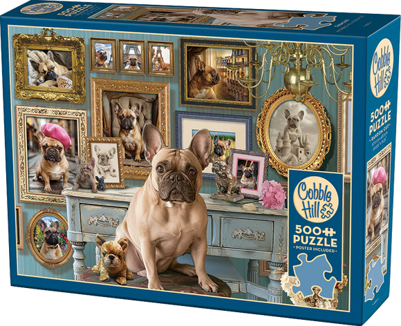 Frenchie | Cobble Hill | 500 Pieces | Jigsaw Puzzle