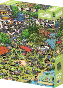 Fun Camping | Fusion | Botop | 1000 Pieces | Jigsaw Puzzle